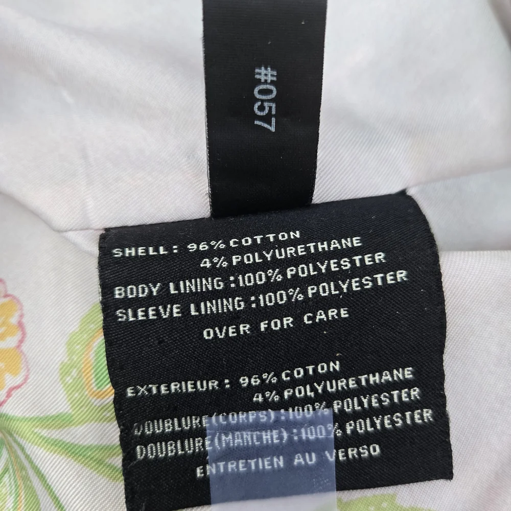 Cole Haan Vintage Green Trench Coat – Size 8 - Picture 6 of 7